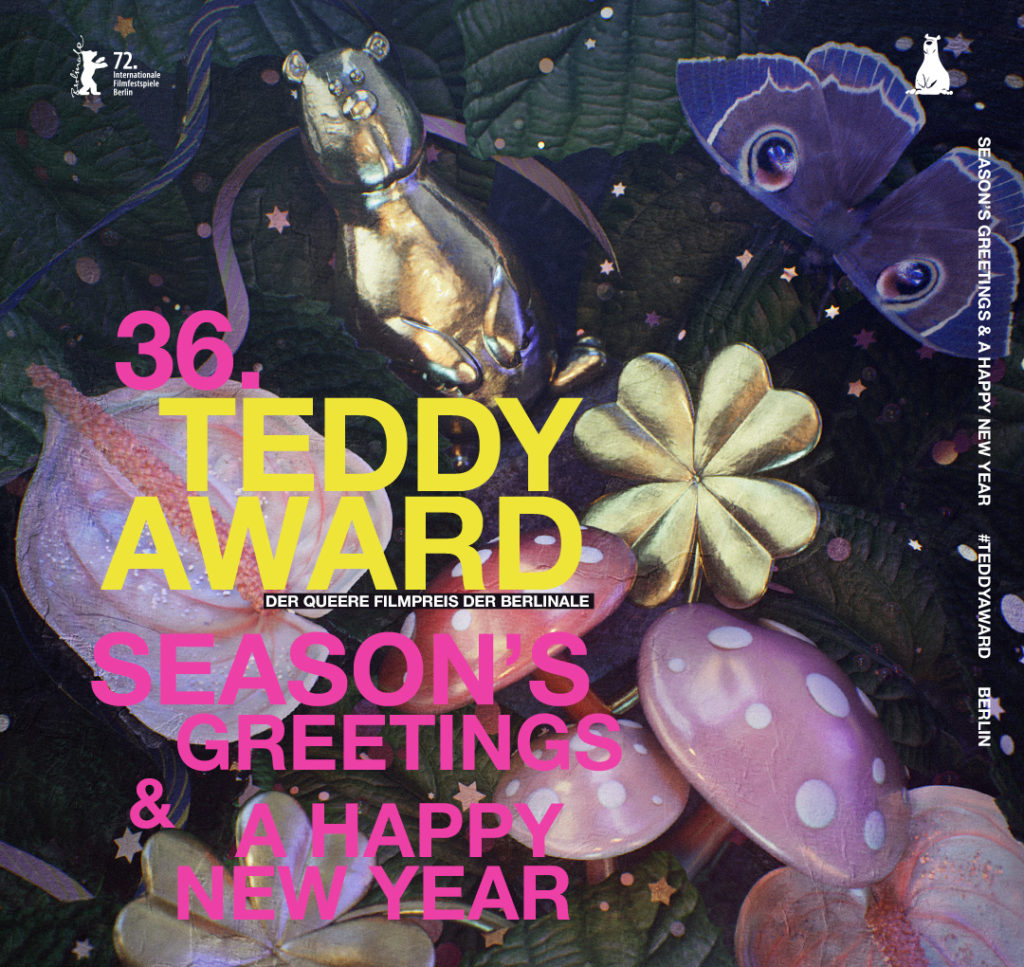 36th TEDDY AWARD seasons greetings, artwork by marion habringer