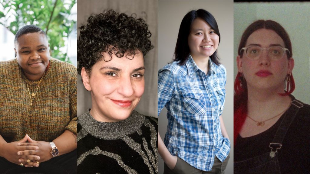 Joy Gharoro-Akpojotor (©ChrisHarris), Nastaran Tajeri-Foumani(©Nastaran Tajeri-Foumani), Yihwen Chen (©Yihwen Chen), Paula Tomás Marques (©HelenaEstrela)