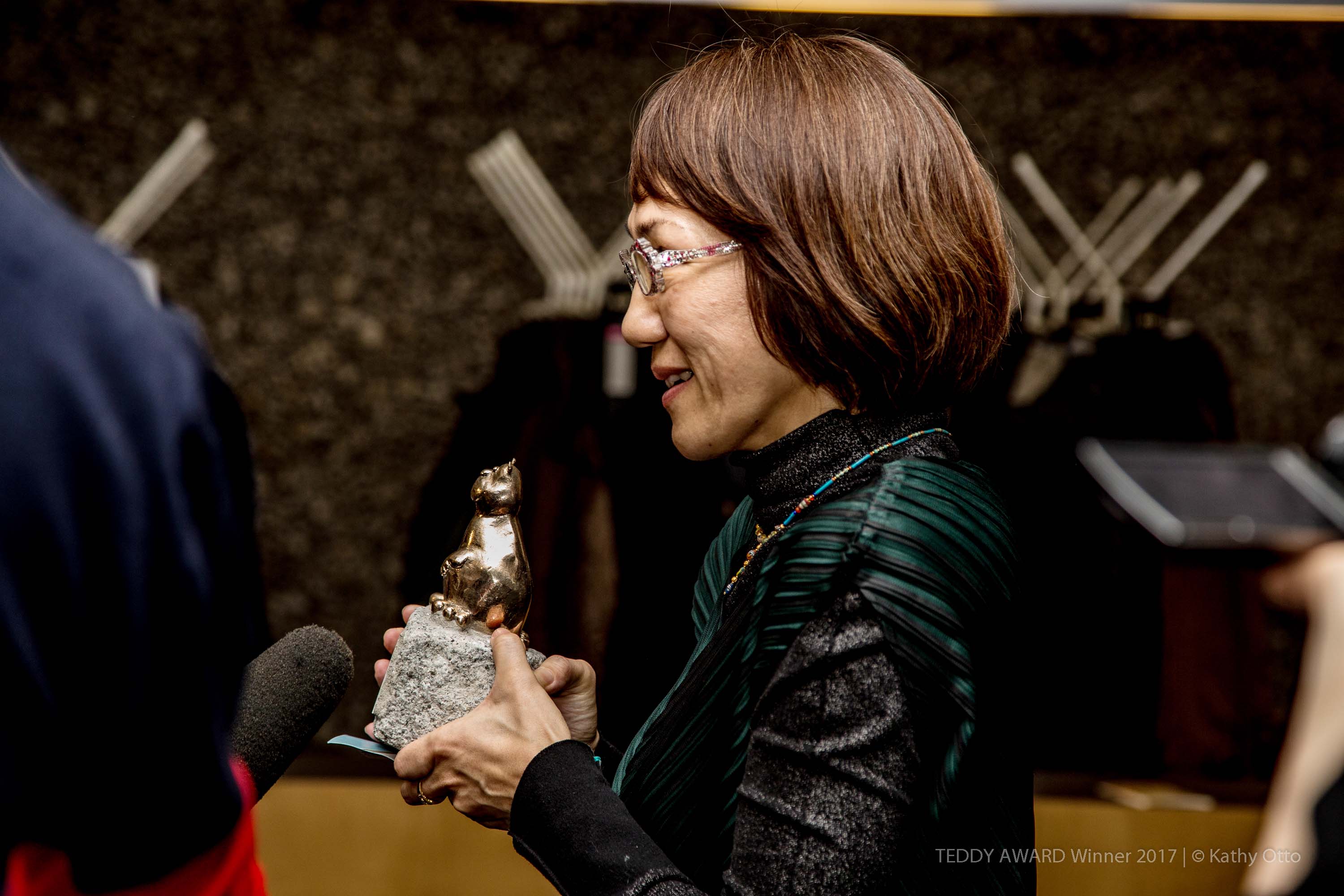 TEDDY AWARD winner Naoko Ogigami, director "Close-Nit"-Special Jury Award,