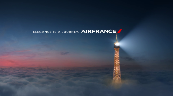 Air France, Elegance is a journey